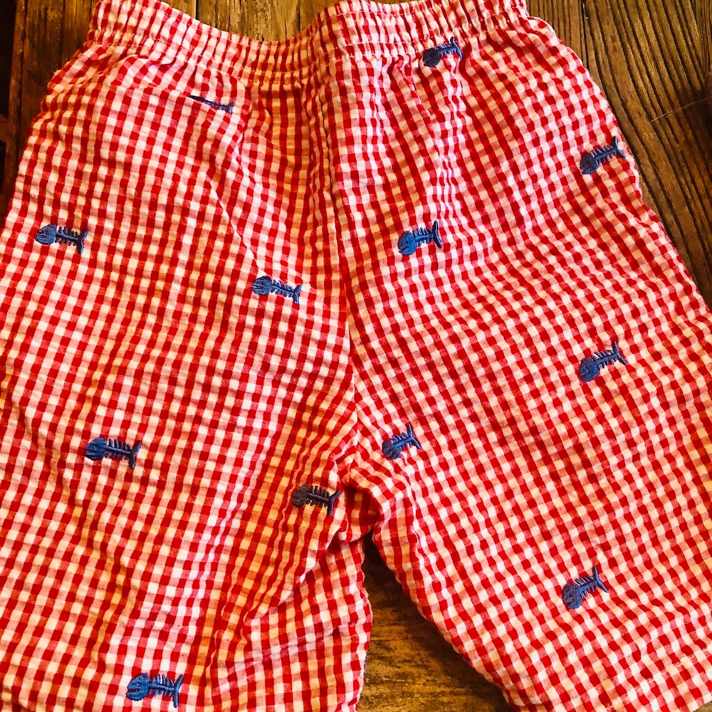 Kelly’s Kids Fishbone Boys Shorts.